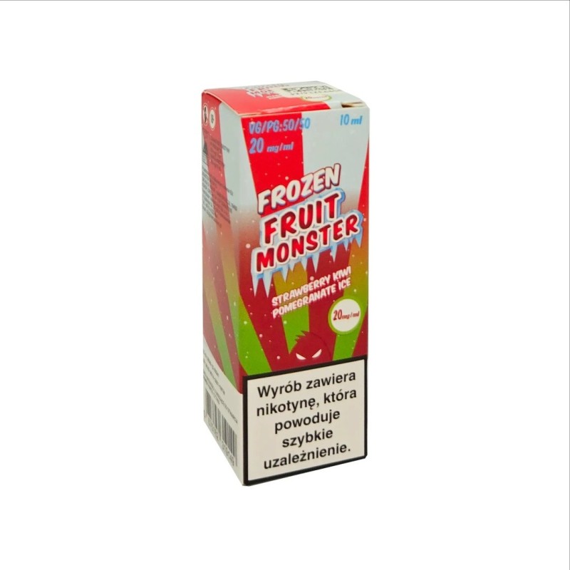 E-liquid Salt MVL - Frozen Fruit Monster - Strawberry Kiwi Pomegranate Ice 10ml 20mg | EliqVapoteur