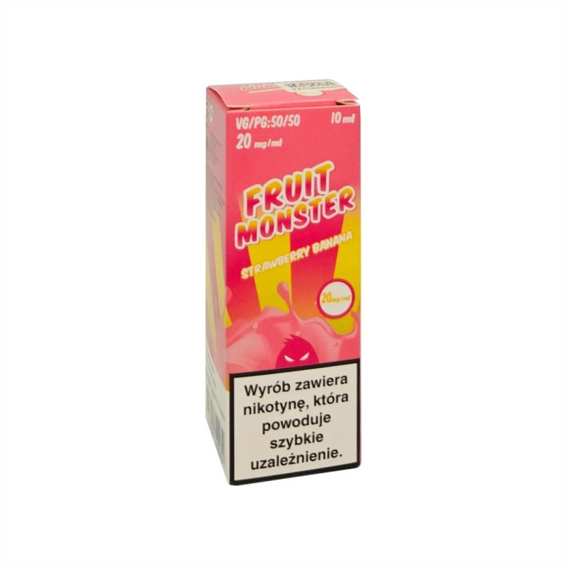 Liquid Salt MVL - Fruit Monster - Strawberry Banana 10ml 20mg | Eliq Vapoteur