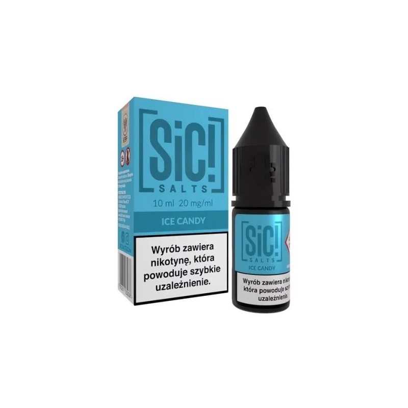 Liquid Sic Salts 10ml - Ice Candy 20mg | Eliq Vapoteur