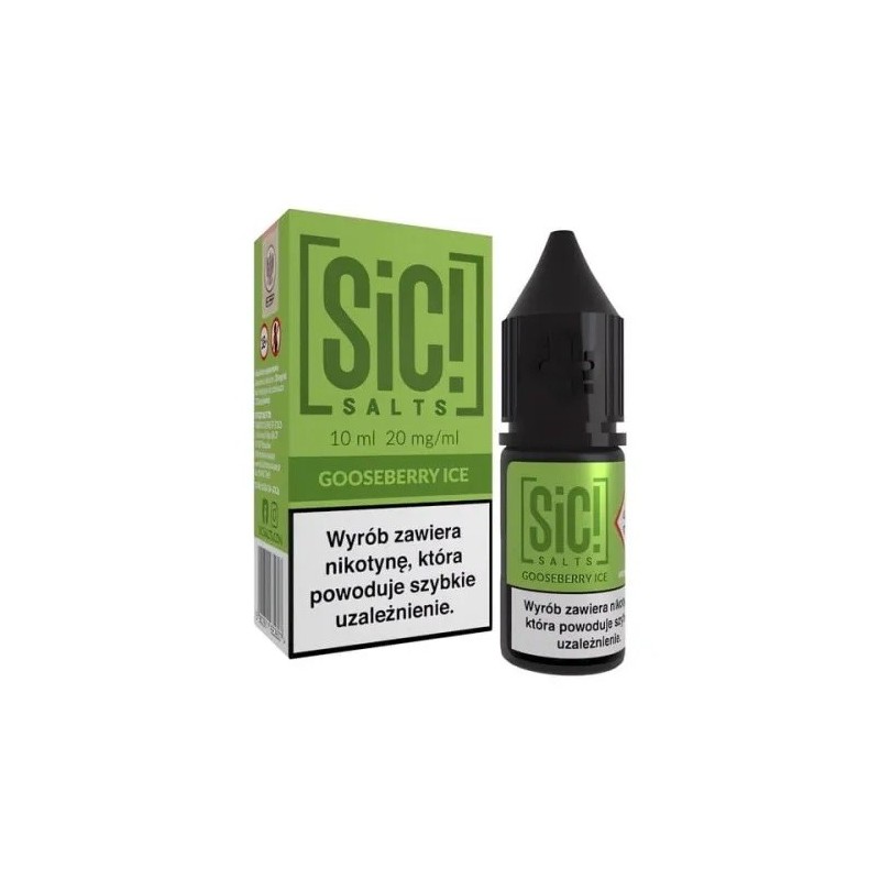 E-liquide Sic Salts 10ml - Gooseberry Ice 20mg | EliqVapoteur