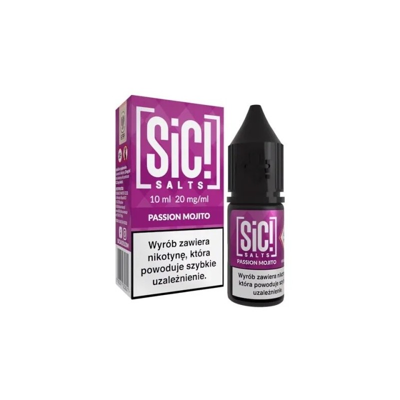 E-liquide Sic Salts 10ml - Passion Mojito 20mg | EliqVapoteur