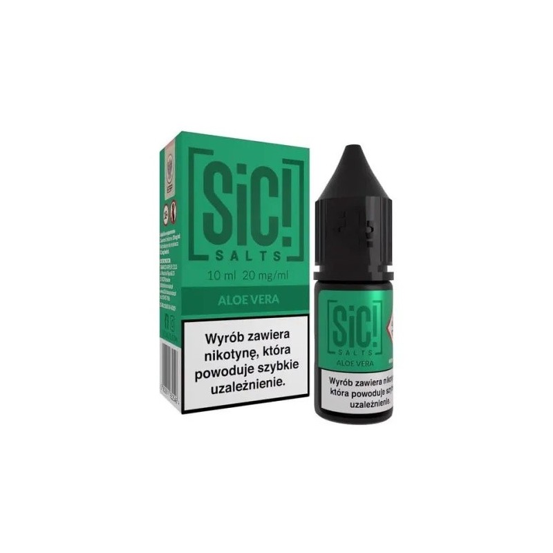 Liquid Sic Salts 10ml - Aloe Vera 20mg | Eliq Vapoteur
