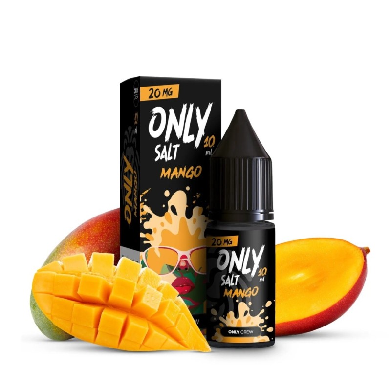Only Salt 10ml - Mango 20mg | EliqVapoteur