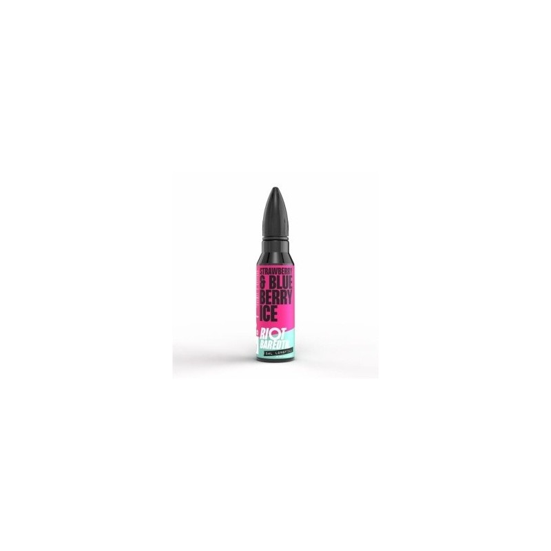Longfill RIOT BAREDTN 5/60ml - Strawberry Blueberry Ice | EliqVapoteur