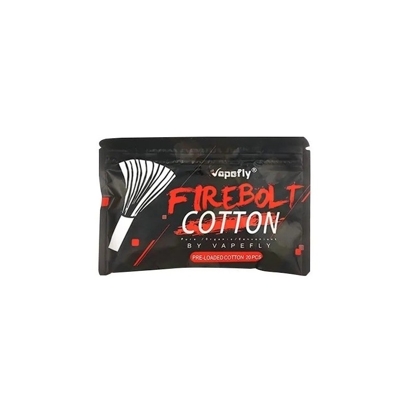 Coton Firebolt avec aglets - Vapefly | EliqVapoteur