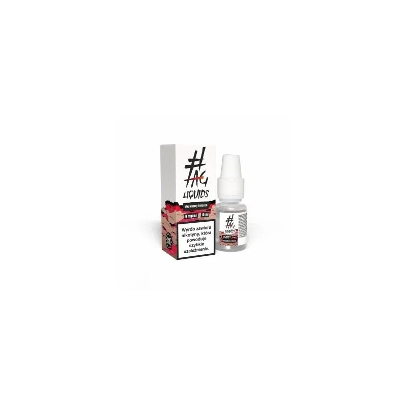 Hasztag E-liquid 10ml - Strawberry Tobacco 6mg | EliqVapoteur