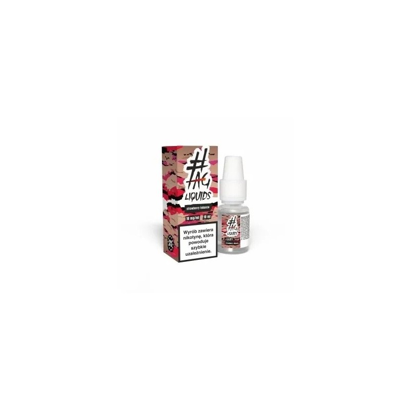 Hasztag E-liquid 10ml - Strawberry Tobacco 18mg | EliqVapoteur