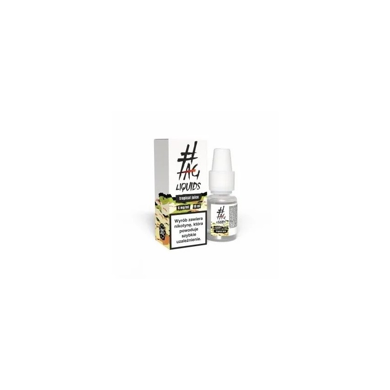E-liquide Hasztag 10ml - Tropical Juice 6mg | EliqVapoteur