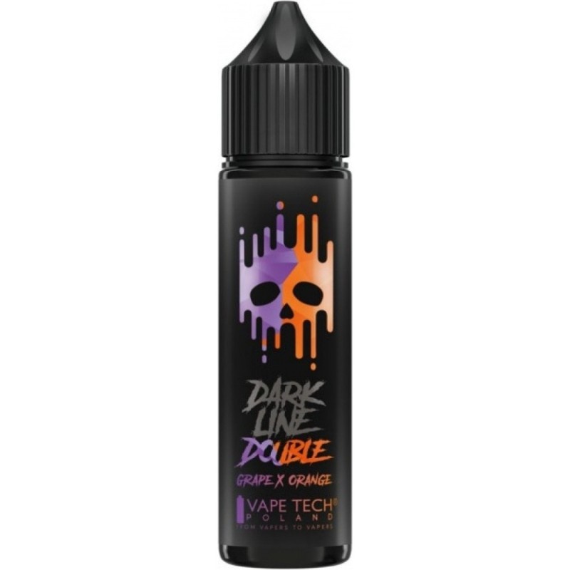 Longfill DARK LINE Double 8/60ml - Grape Orange | Eliq Vapoteur