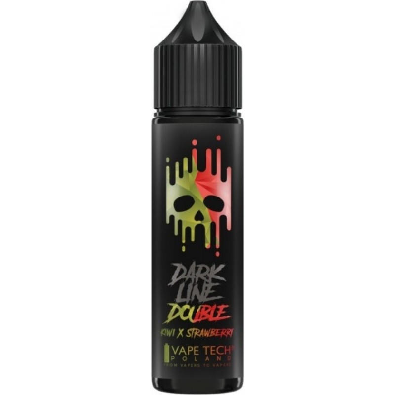 Longfill DARK LINE Double 8/60ml - Kiwi Fraise | EliqVapoteur