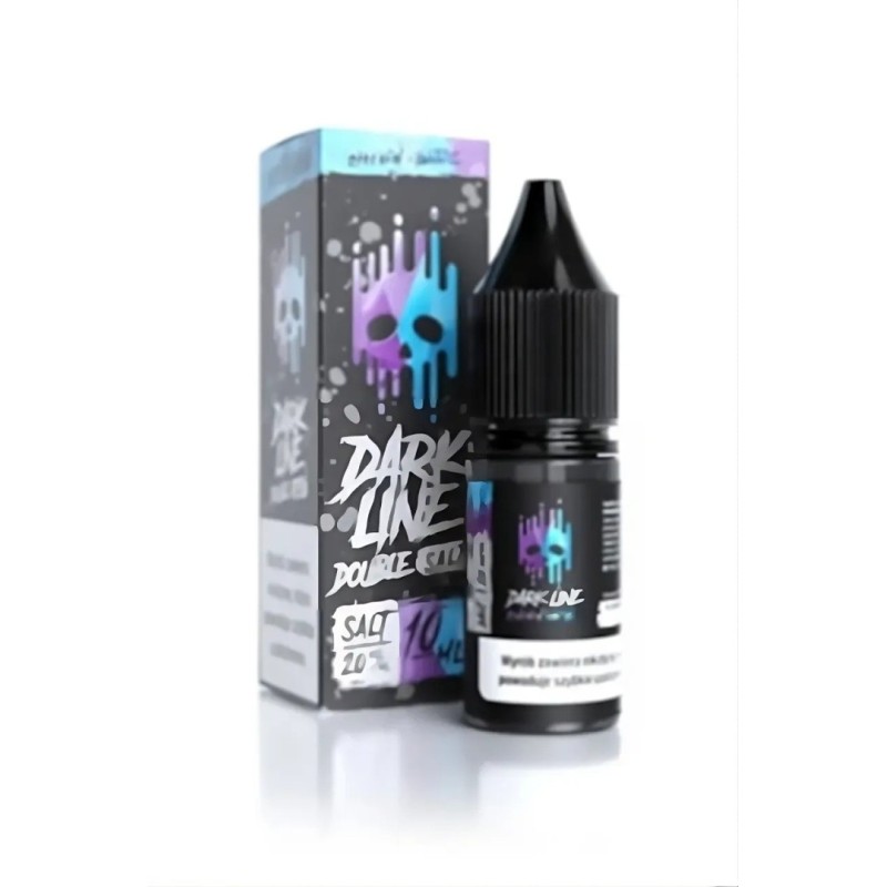 Liquid DARK LINE DOUBLE SALT 10ml - Blackcurrant Menthol 20mg | Eliq Vapoteur