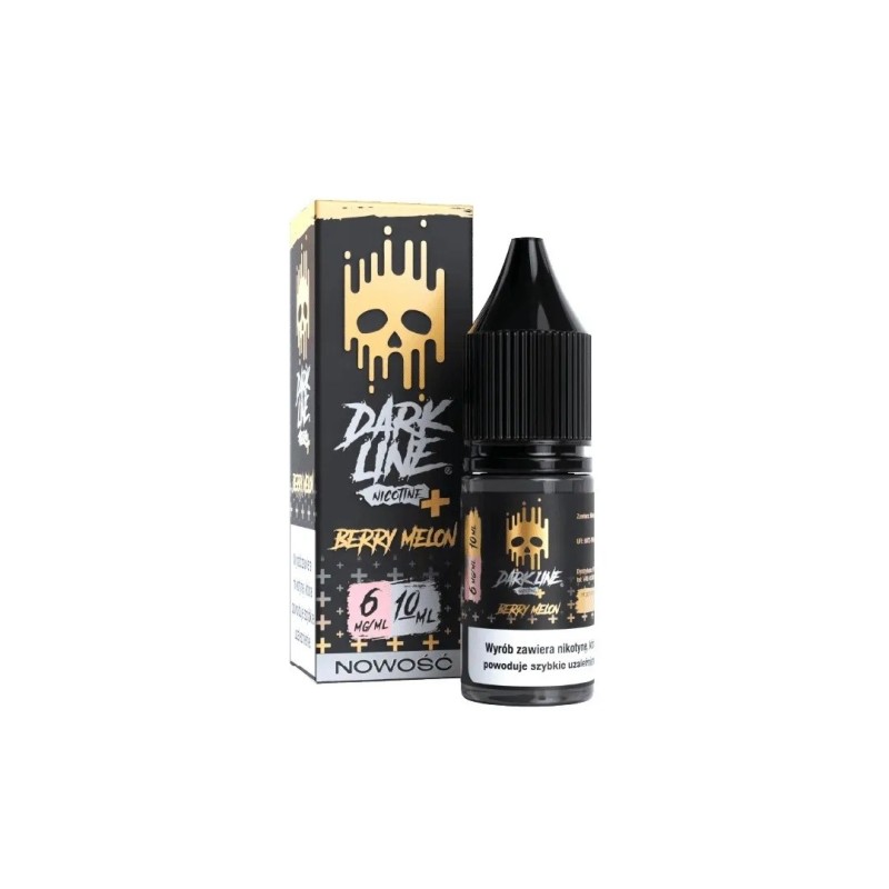 Liquid Dark Line Nicotine+ 10ml - Berry Melon 6mg | Eliq Vapoteur