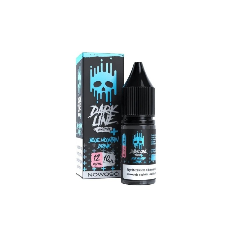 Dark Line Nicotine+ 10ml - Blue Mountain 12mg | EliqVapoteur