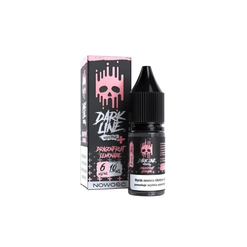 Liquid Dark Line Nicotine+ 10ml - Dragon Lemon 6mg | Eliq Vapoteur