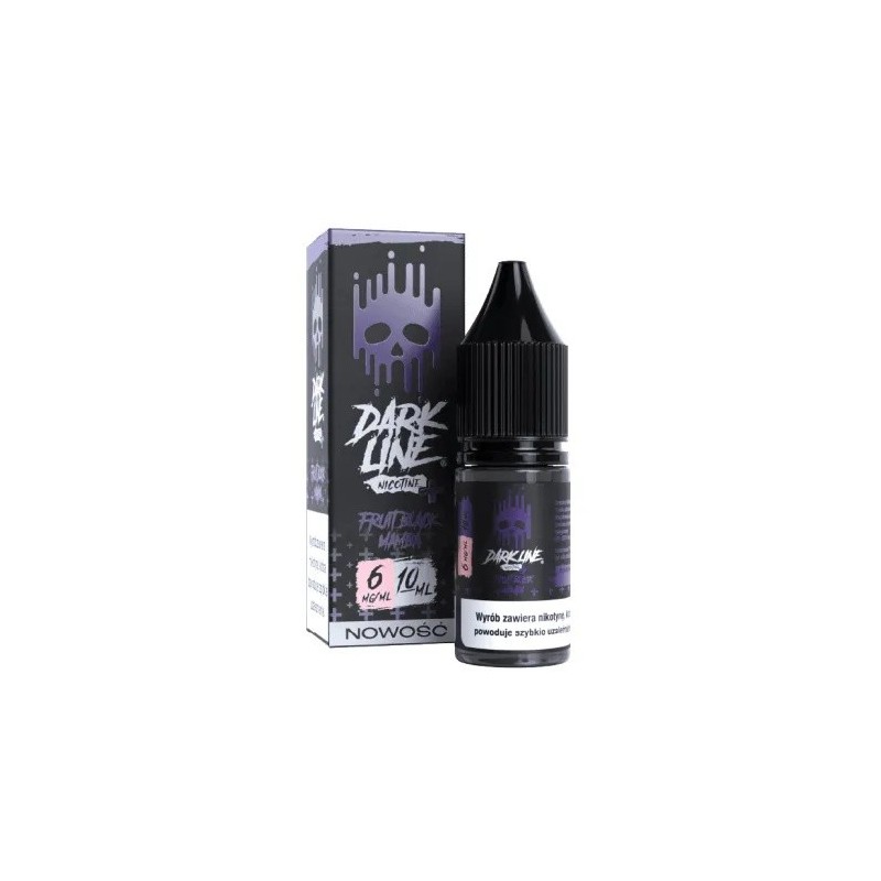 Liquid Dark Line Nicotine+ 10ml - Fruit Black Mamba 6mg | Eliq Vapoteur