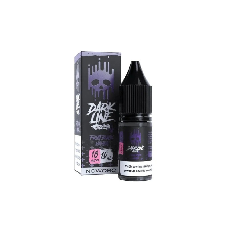 Dark Line Nicotine+ 10ml - Fruit Black Mamba 18mg | EliqVapoteur