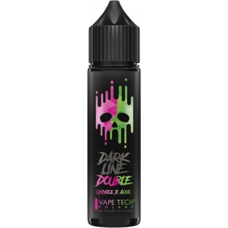 Longfill DARK LINE Double 8/60ml - Litchi Aloès | EliqVapoteur