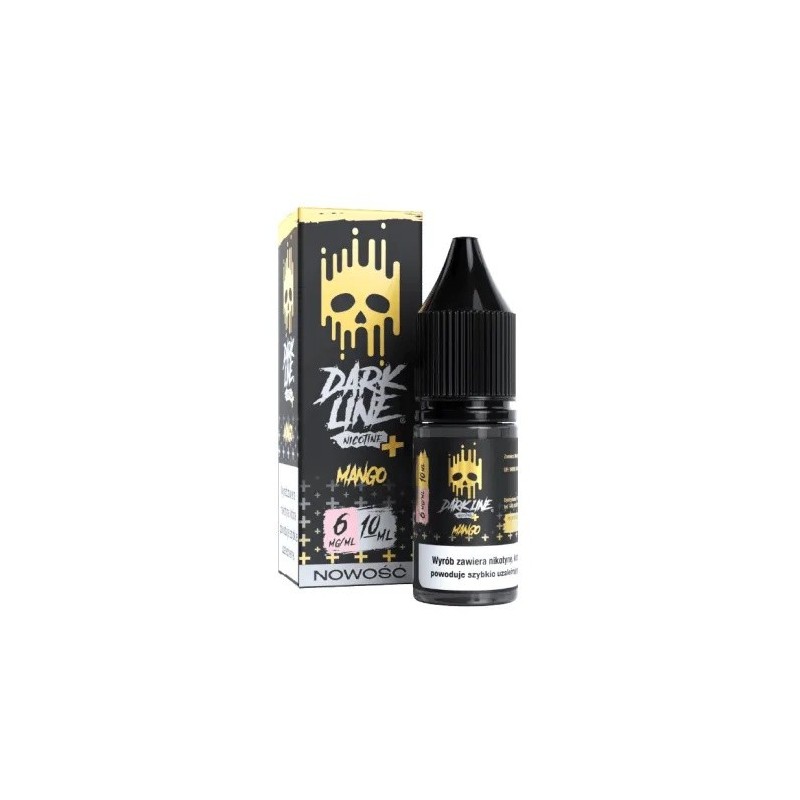 Liquid Dark Line Nicotine+ 10ml - Mango 6mg | Eliq Vapoteur