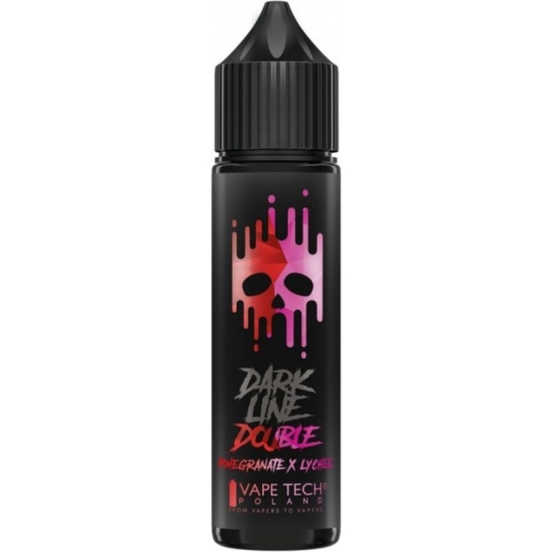 Longfill DARK LINE Double 8/60ml - Pomegranate Lychee | EliqVapoteur
