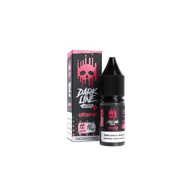 Liquid Dark Line Nicotine+ 10ml - Watermelon 12mg | Eliq Vapoteur
