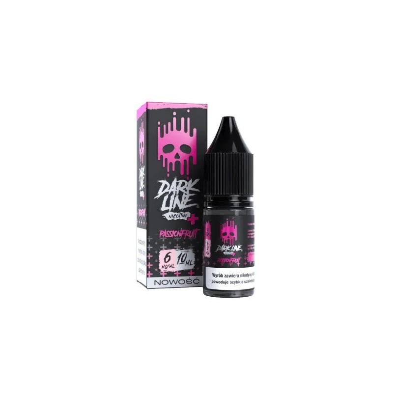 Liquid Dark Line Nicotine+ 10ml - Passionfruit 6mg | Eliq Vapoteur