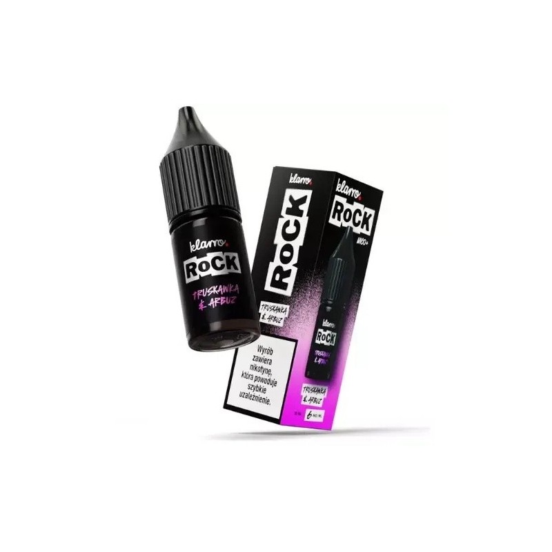 Liquid Klarro ROCK 10ml - Truskawka & Arbuz 6mg | Eliq Vapoteur
