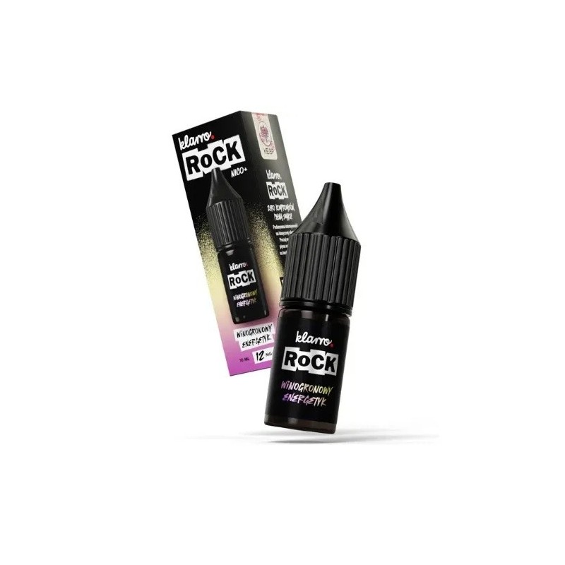 Liquid Klarro ROCK 10ml - Winogronowy Energetyk 12mg | Eliq Vapoteur