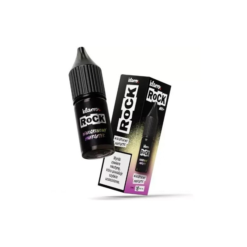 Liquid Klarro ROCK 10ml - Winogronowy Energetyk 18mg | Eliq Vapoteur