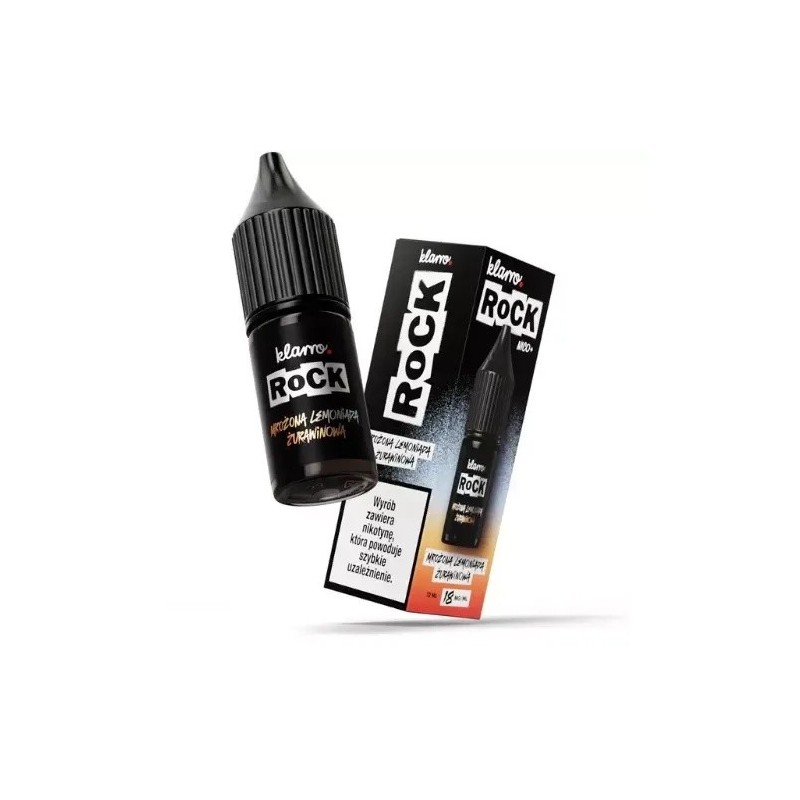 Klarro ROCK E-liquid 10ml - Frozen Cranberry Lemonade 18mg | EliqVapoteur