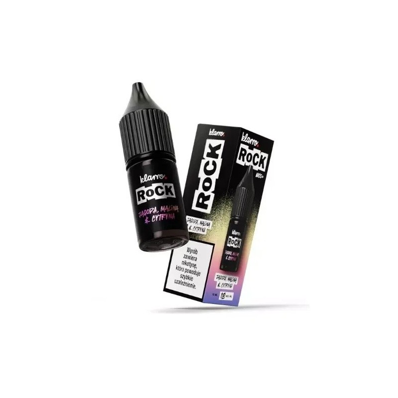 E-liquide Klarro ROCK 10ml - Myrtille, Framboise & Citron 18mg | EliqVapoteur