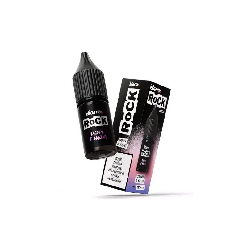 Liquid Klarro ROCK 10ml - Jagoda & Malina 12mg | Eliq Vapoteur