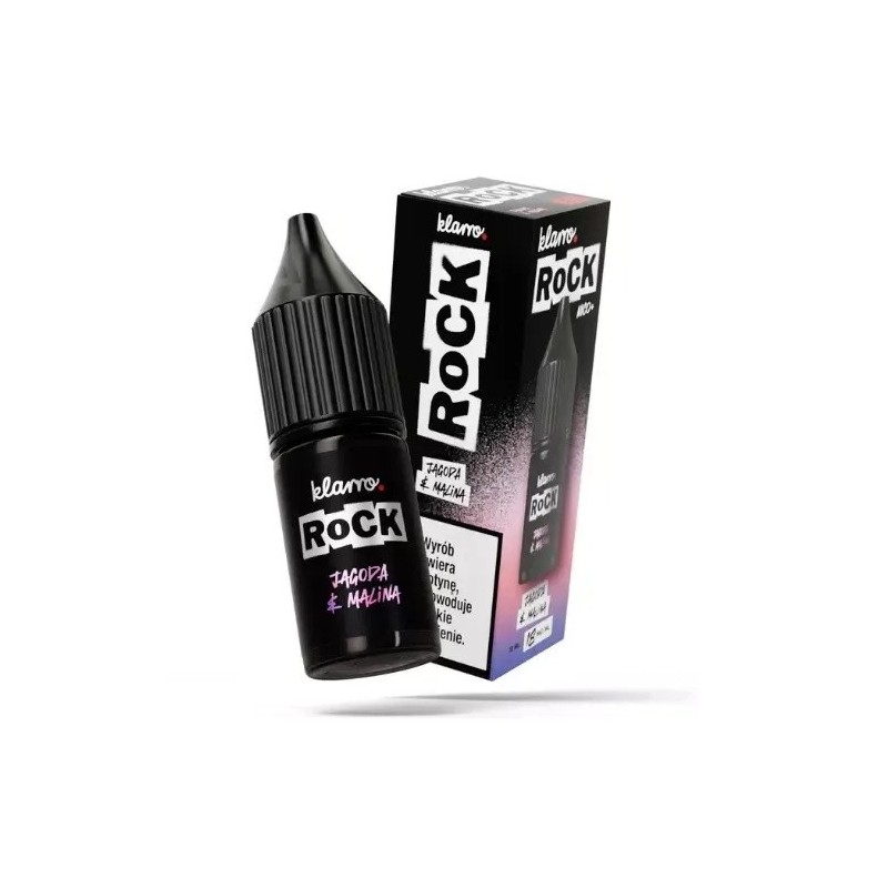 Klarro ROCK E-liquid 10ml - Blueberry & Raspberry 18mg | EliqVapoteur