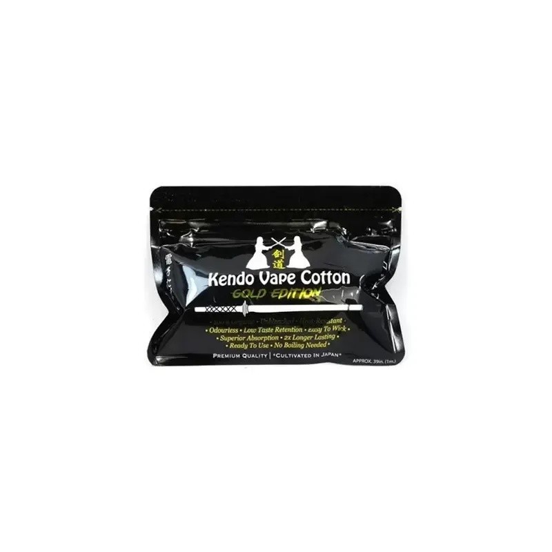 Bawełna Kendo Vape Cotton - Gold Edition | Eliq Vapoteur