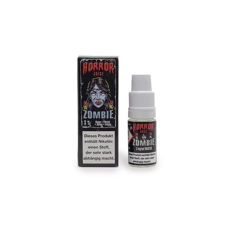 Liquid Horror Juice - Zombie 10ml 3mg | Eliq Vapoteur