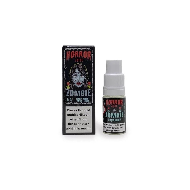 Liquid Horror Juice - Zombie 10ml 6mg | Eliq Vapoteur