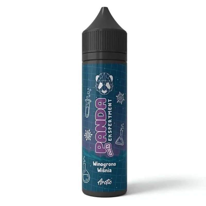 Longfill Panda Expérience Arctic 10/60 ml - Raisin Cerise | EliqVapoteur