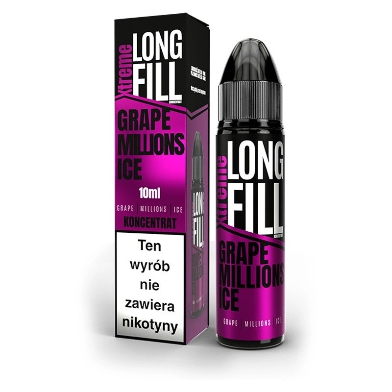 Longfill Xtreme Vapour 10/60ml - Grape Millions | Eliq Vapoteur