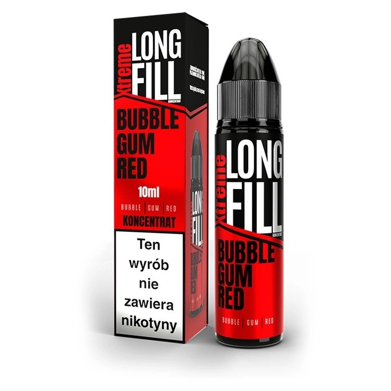 Longfill Xtreme Vapour 10/60ml - Bubble Gum Red | EliqVapoteur