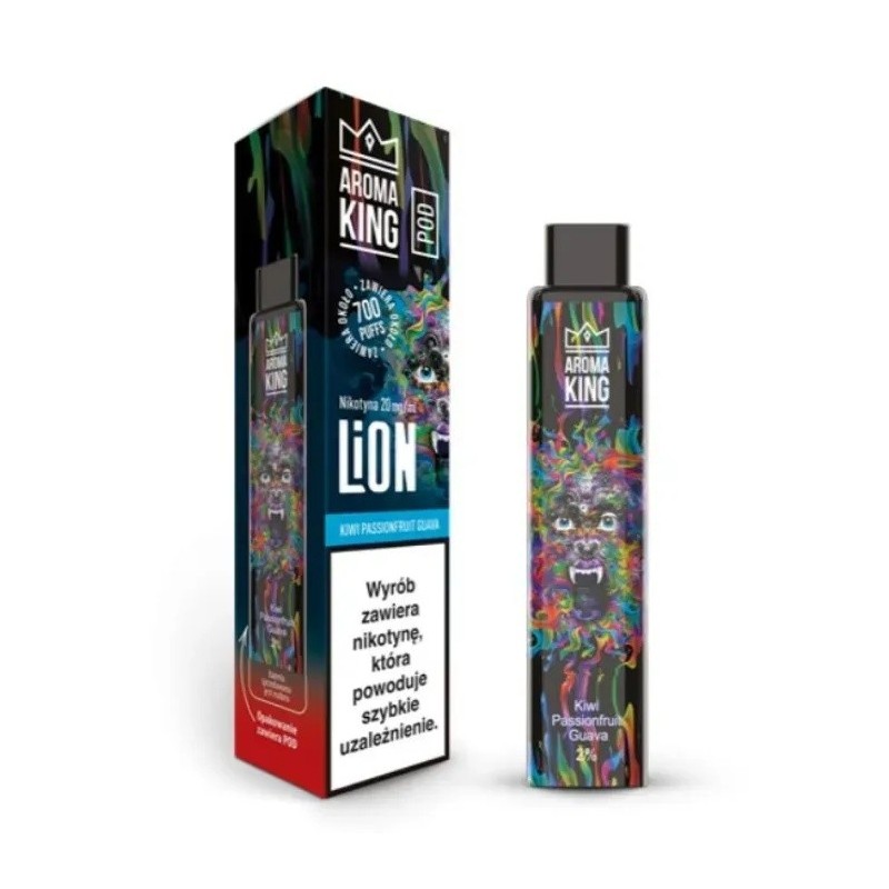 Cartouche Aroma King Lion Pod - Kiwi Maracuja Goyave 2ml | EliqVapoteur