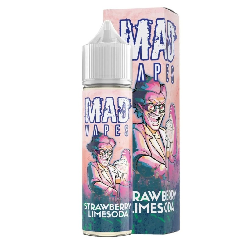 Longfill MAD VAPES 10/60ml - Fraise Citron Vert Soda | EliqVapoteur