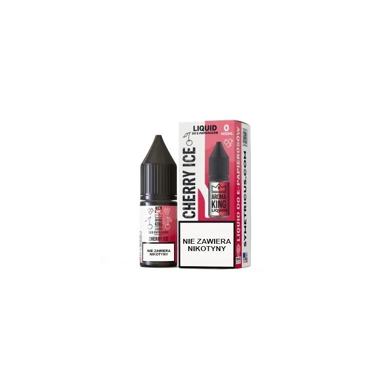 E-liquide Aroma King 0mg 10 ml - Cerise Glacée | EliqVapoteur