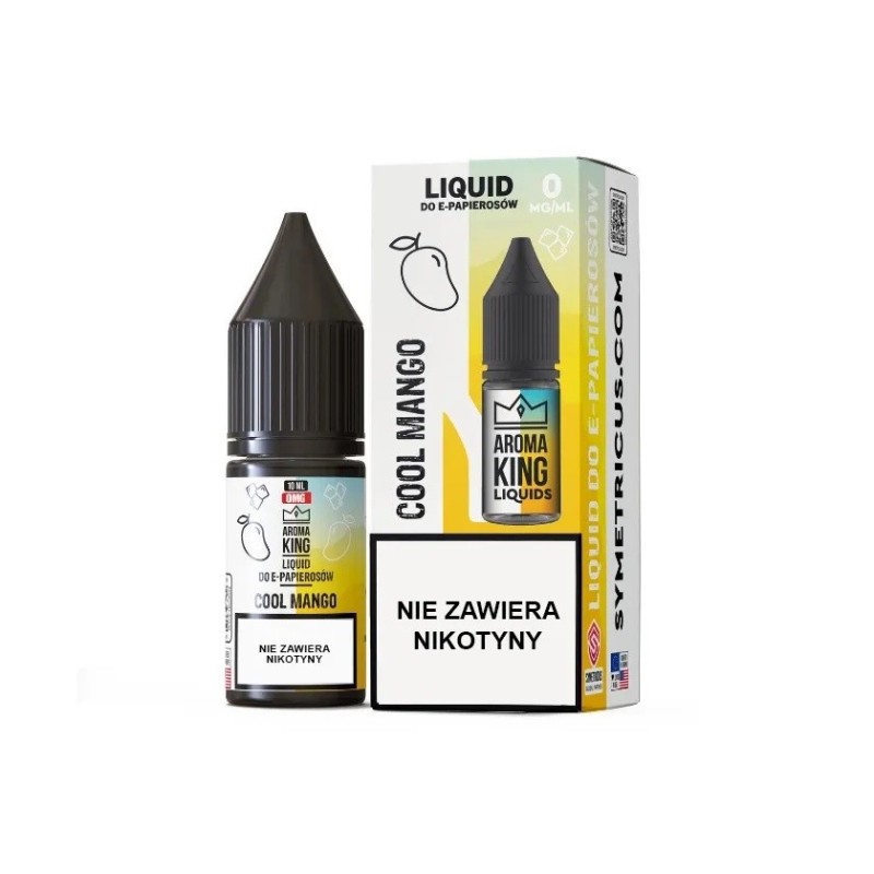 Aroma King E-liquid 0mg 10 ml - Cool Mango | EliqVapoteur