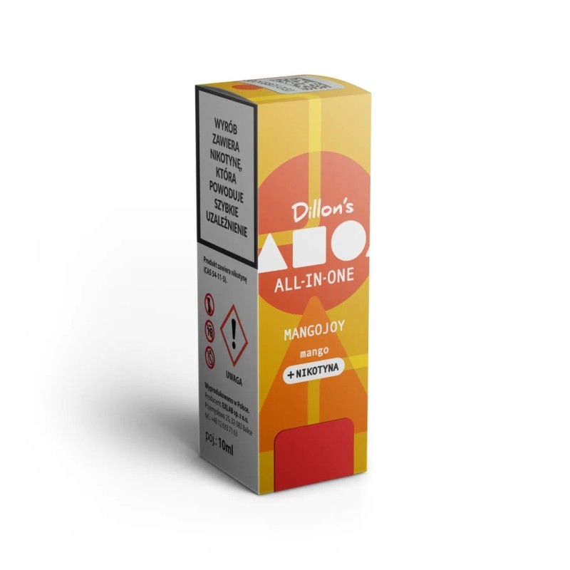 E-liquide Dillon's ALL IN ONE 10ml 6mg - Mangojoy | EliqVapoteur