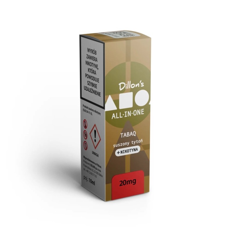 Liquid Dillon's ALL IN ONE 10ml 6mg - Tabaq | Eliq Vapoteur