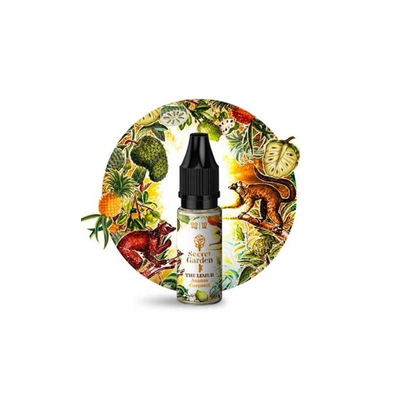 Secret Garden E-liquid 6mg 10ml - The Lemur | EliqVapoteur