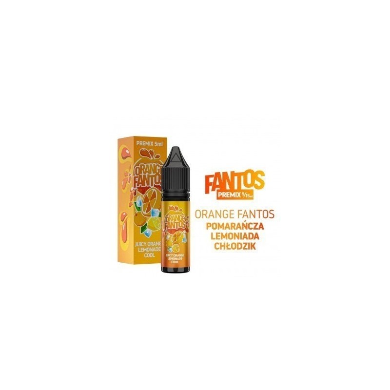 Premix FANTOS 5/15ml - Orange Fantos | Eliq Vapoteur