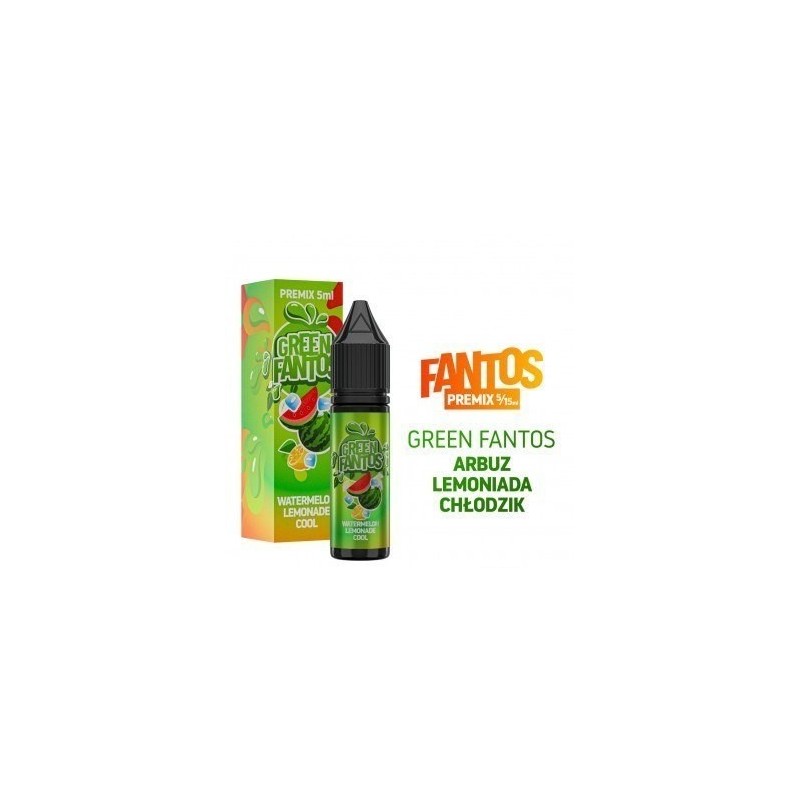 Premix FANTOS 5/15ml - Green Fantos | EliqVapoteur