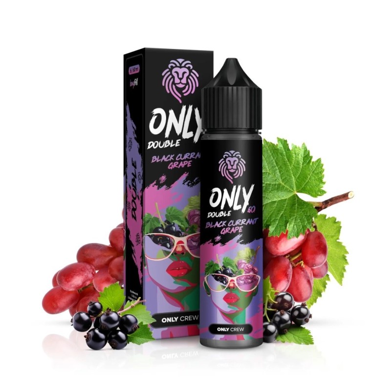 Longfill Only Double 6/60ml - Black Currant Grape | Eliq Vapoteur