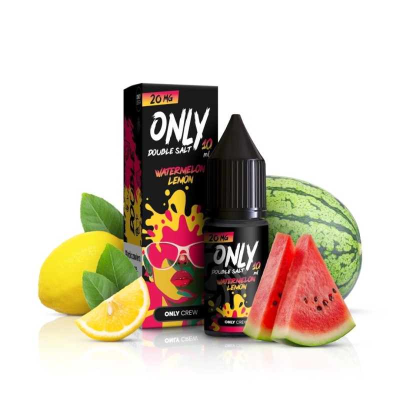 E-liquide Only Double Salt 10ml - Pastèque Citron 20mg | EliqVapoteur
