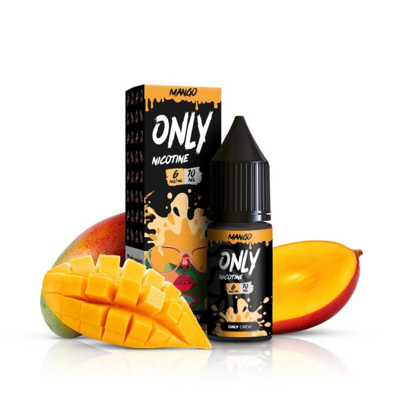 Liquid Only Nicotine 10ml - Mango 6mg | Eliq Vapoteur